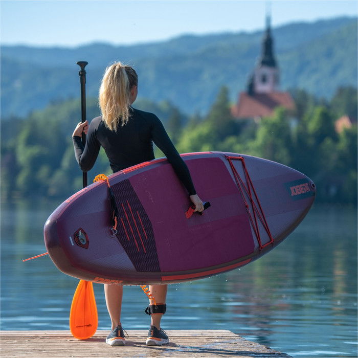 2024 Jobe Sena 11'0 Inflatable SUP Paddle Board Package 486423010 - Board, Bag, Pump, Paddle & Leash